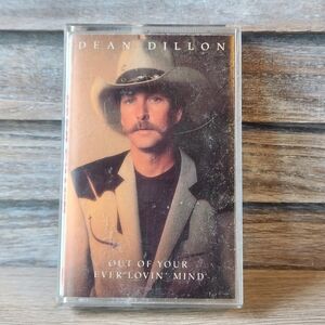 🔥 Dean Dillon Out of Your Ever Loving Mind Cassette Tape Music Country